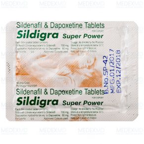 Sildigra Super Power 160 Mg